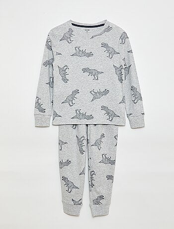 Pigiama lungo stampato - completo 2 pezzi