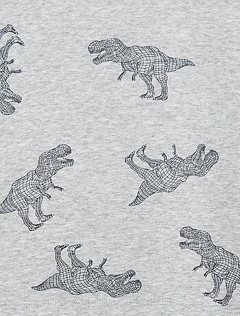 Pigiama lungo stampato - completo 2 pezzi