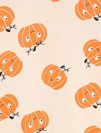 Completo pigiama lungo stampato 'Halloween' - 2 pezzi