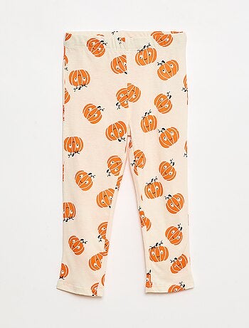 Completo pigiama lungo stampato 'Halloween' - 2 pezzi