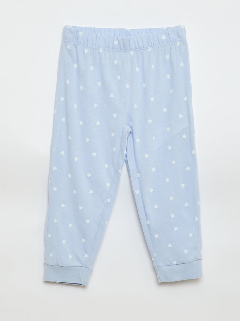 Completo pigiama lungo 'Stitch' 'Disney' - 2 pezzi Blu - Kiabi