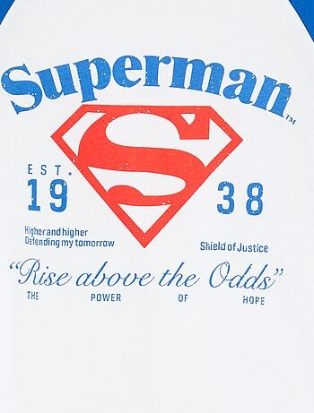 Completo pigiama lungo 'Superman' 'DC Comics' - 2 pezzi