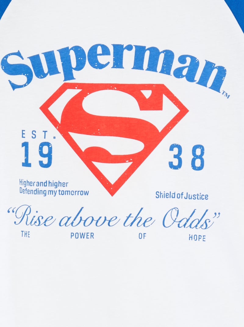 Completo pigiama lungo 'Superman' 'DC Comics' - 2 pezzi Blu - Kiabi