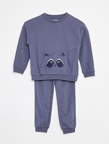 Completo pigiama lungo t-shirt + pantaloni - 2 pezzi