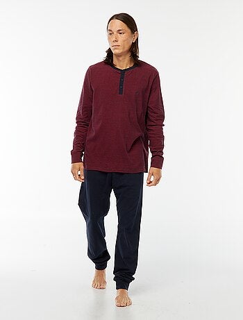 Completo pigiama lungo t-shirt + pantaloni - 2 pezzi