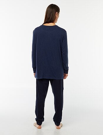 Completo pigiama lungo t-shirt + pantaloni - 2 pezzi