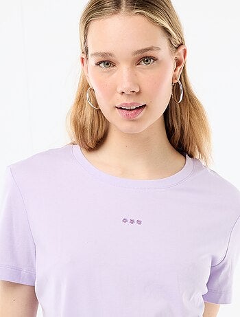 Completo pigiama lungo t-shirt + pantaloni a quadri - 2 pezzi