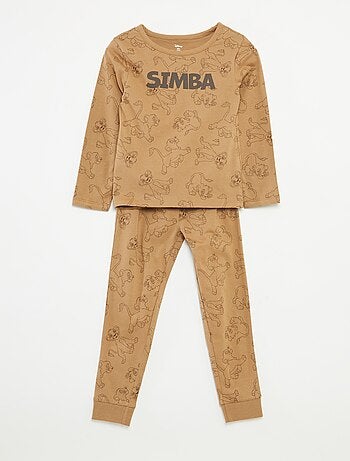 Completo pigiama lungo t-shirt + pantaloni 'Disney' - 2 pezzi