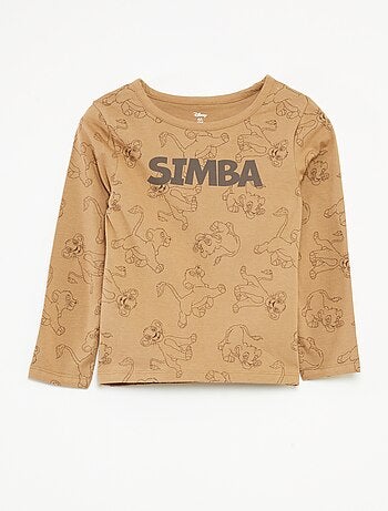 Completo pigiama lungo t-shirt + pantaloni 'Disney' - 2 pezzi