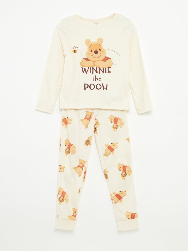 Completo pigiama lungo t-shirt + pantaloni 'Disney' - 2 pezzi Beige - Kiabi