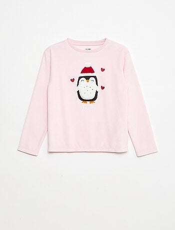 Completo pigiama + maschera natalizia in velluto