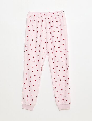 Completo pigiama + maschera natalizia in velluto