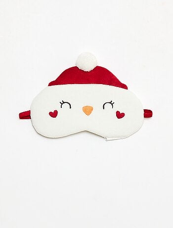 Completo pigiama + maschera natalizia in velluto