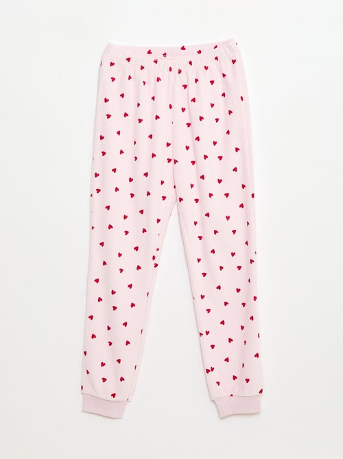 Completo pigiama + maschera natalizia in velluto - Kiabi