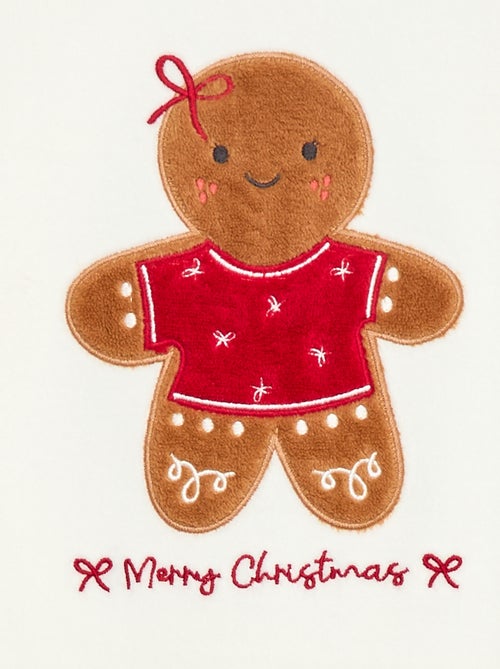 Completo pigiama + maschera natalizia in velluto - Kiabi