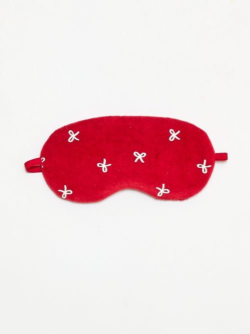 Completo pigiama + maschera natalizia in velluto - Kiabi