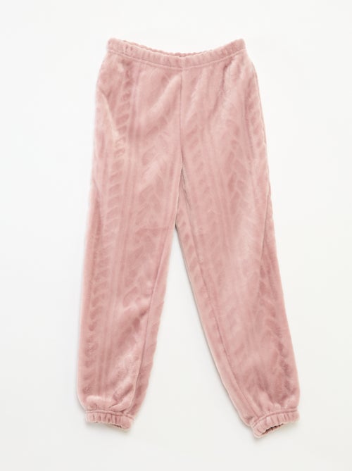 Completo pigiama morbido tinta unita - Kiabi