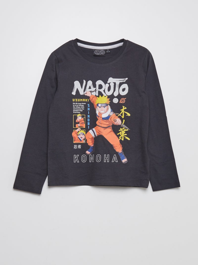 Pigiama Corto Bambino Naruto | 100% Cotone | Design Divertente | Per Appassionati Di Anime - Foto 5