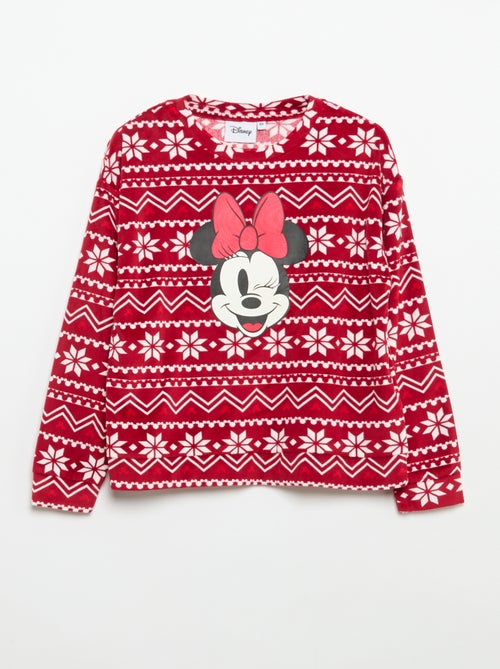 Completo pigiama 'Natale' 'Disney' in velluto - Kiabi