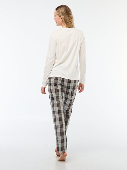 Completo pigiama natalizio - 2 pezzi - Kiabi