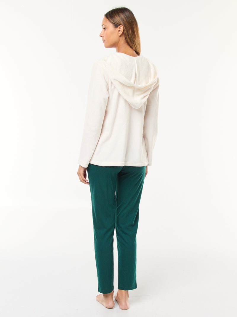 Completo pigiama natalizio - 3 pezzi Rosso - Kiabi