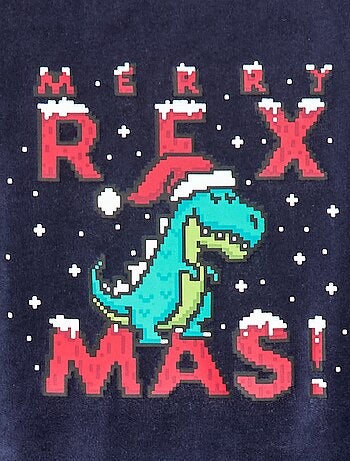 Completo pigiama natalizio con berretto