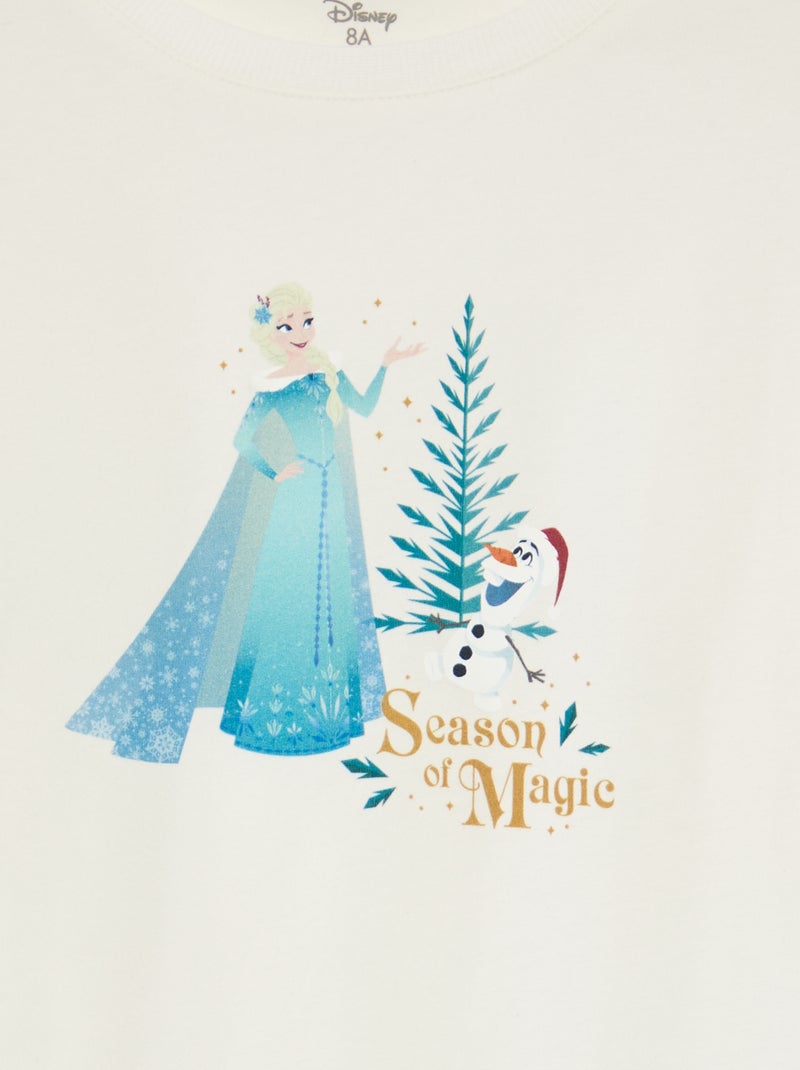 Completo pigiama natalizio 'Disney' 'Frozen' in jersey di cotone Blu - Kiabi