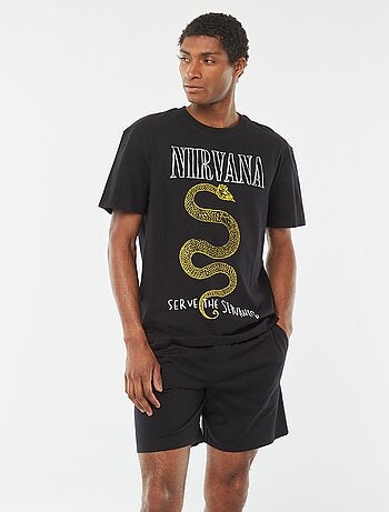 Completo pigiama 'nirvana' shorts + t-shirt - 2 pezzi