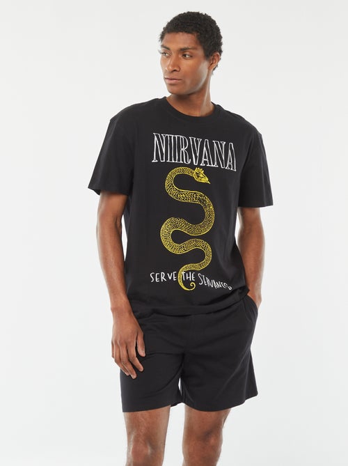 Completo pigiama 'nirvana' shorts + t-shirt - 2 pezzi - Kiabi
