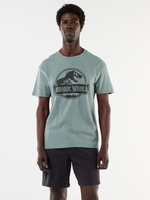Completo pigiama pantaloncini + t-shirt 'Jurassic World' - 2 pezzi - Kiabi