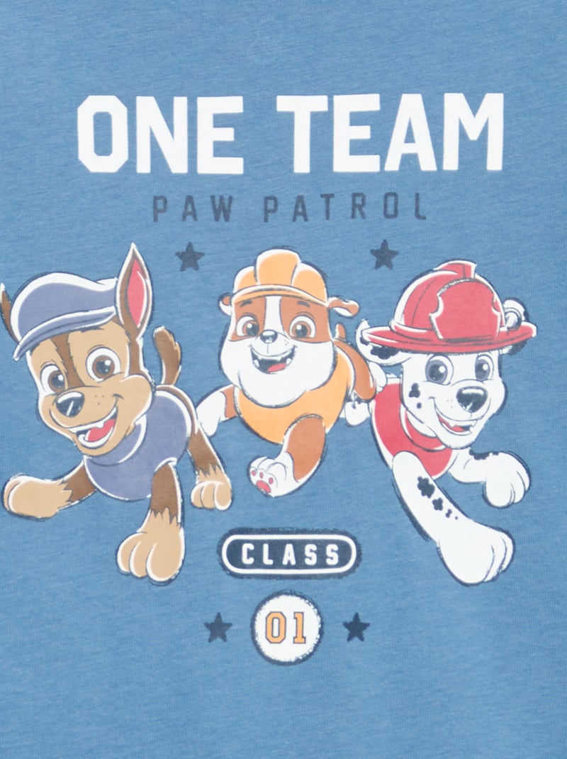Completo pigiama "Paw Patrol" T-shirt + pantaloni - 2 pezzi Blu - Kiabi