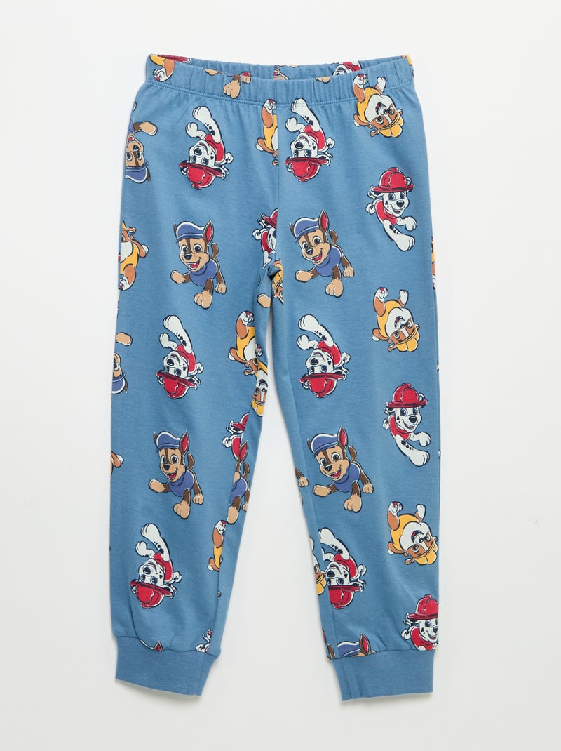 Completo pigiama "Paw Patrol" T-shirt + pantaloni - 2 pezzi Blu - Kiabi