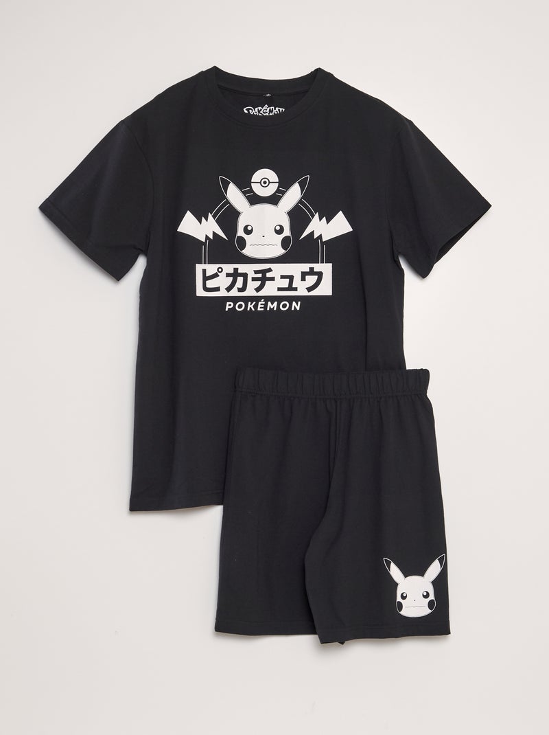 Completo pigiama 'Pokemon' - 2 pezzi nero - Kiabi