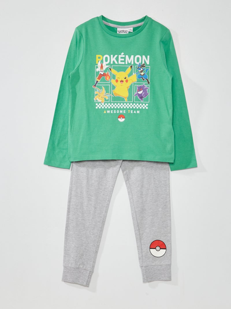 Completo pigiama 'Pokemon' - 3 pezzi VERDE - Kiabi
