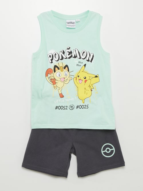 Completo pigiama 'Pokemon' canotta + shorts - 2 pezzi - Kiabi