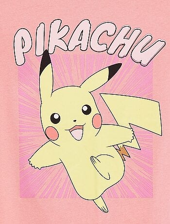 Completo pigiama 'Pokemon' 'Pikachu' shorts + t-shirt - 2 pezzi