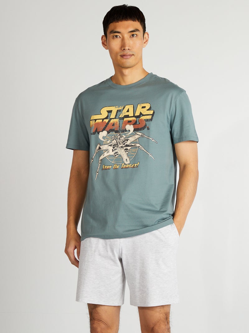 Completo pigiama shorts 'Star Wars' - 2 pezzi VERDE - Kiabi