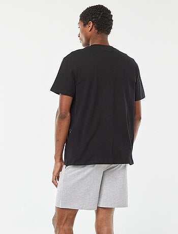 Completo pigiama shorts + t-shirt 'AC/DC' - 2 pezzi