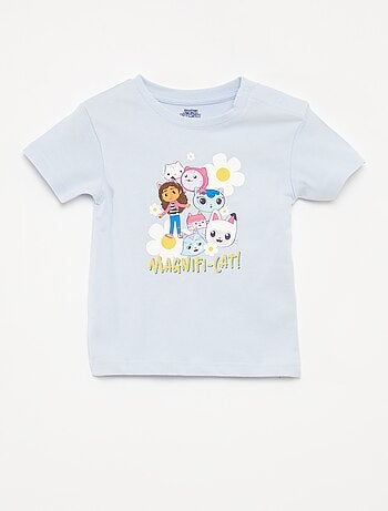 Completo pigiama shorts + t-shirt 'La casa delle bambole di Gabby' - 2 pezzi
