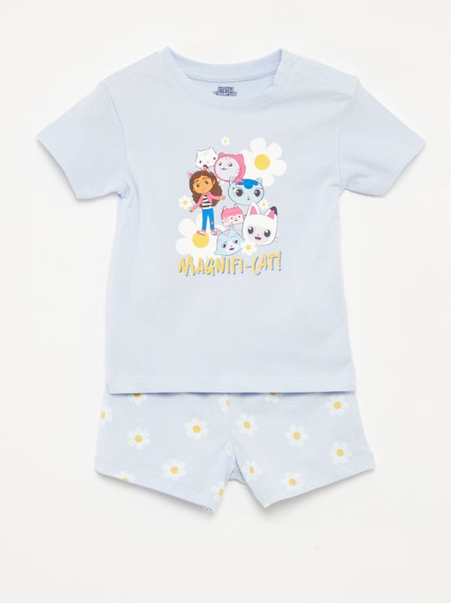 Completo pigiama shorts + t-shirt 'La casa delle bambole di Gabby' - 2 pezzi - Kiabi