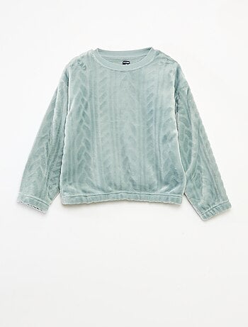 Completo pigiama morbido tinta unita