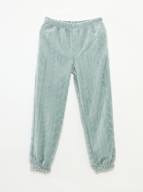 Completo pigiama soffice tinta unita - Kiabi