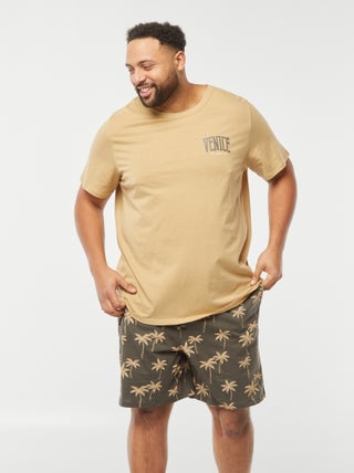 Completo pigiama stampato shorts + t-shirt - 2 pezzi