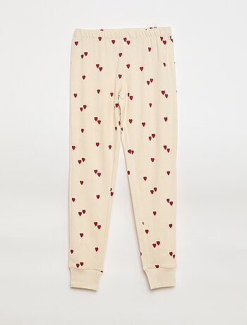 Completo pigiama stampato t-shirt + pantaloni - 2 pezzi