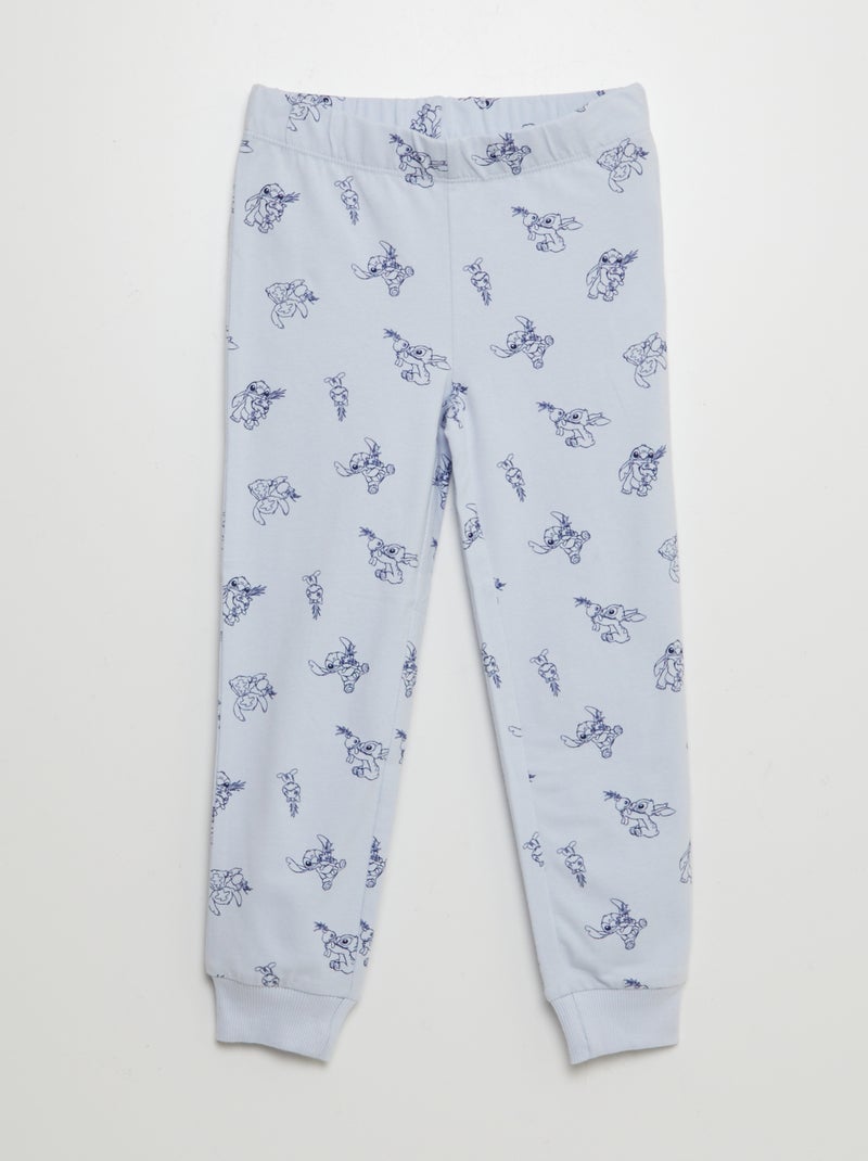 Completo pigiama 'Stitch' - 2 pezzi VIOLA - Kiabi