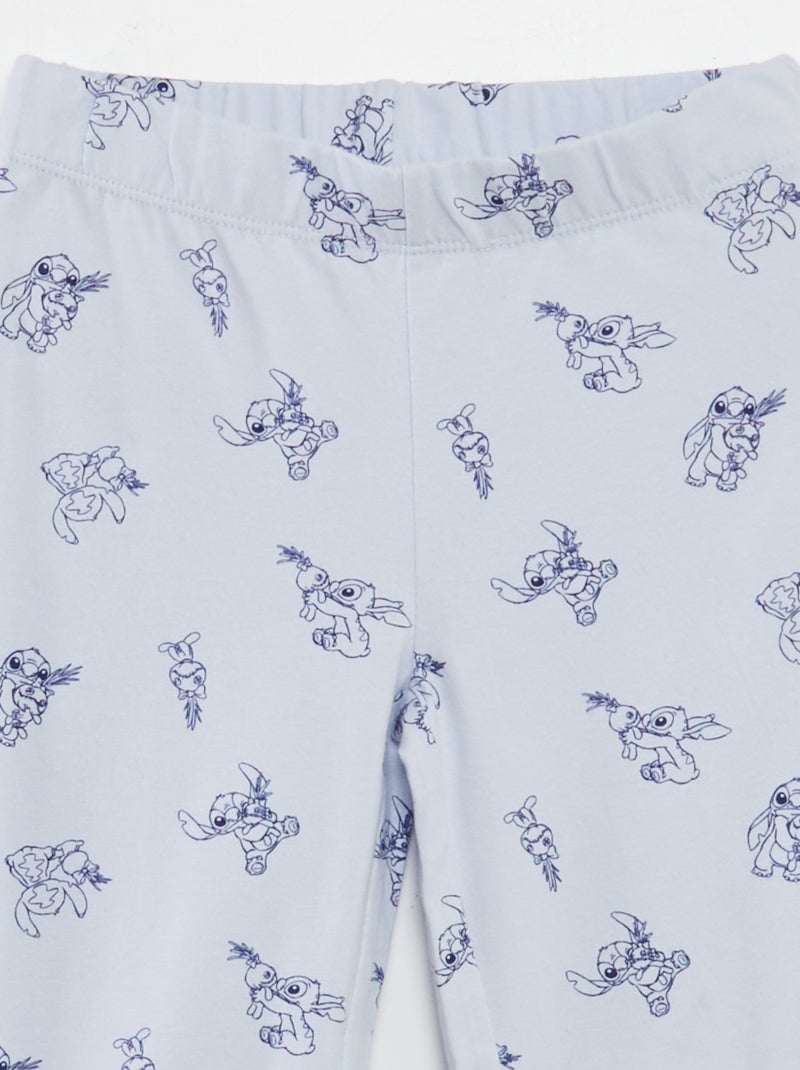 Completo pigiama 'Stitch' - 2 pezzi VIOLA - Kiabi