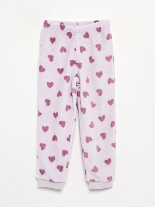 Completo pigiama 'Stitch' 'Disney' in pile - 2 pezzi - Kiabi