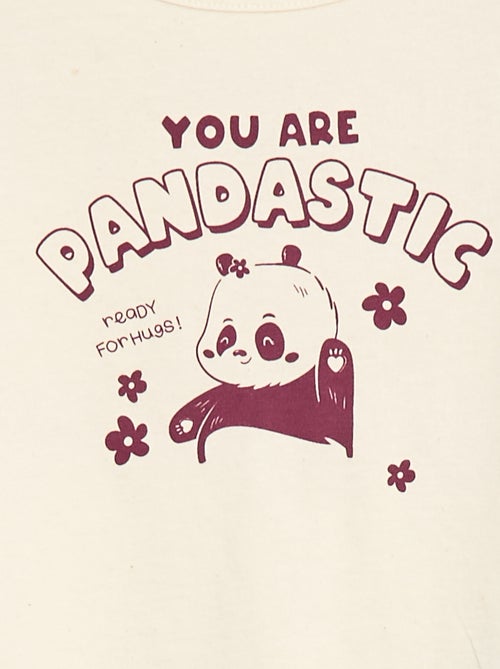 Completo pigiama t-shirt + leggings stampati - 2 pezzi - Kiabi