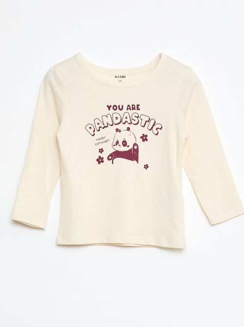 Completo pigiama t-shirt + leggings stampati - 2 pezzi - Kiabi