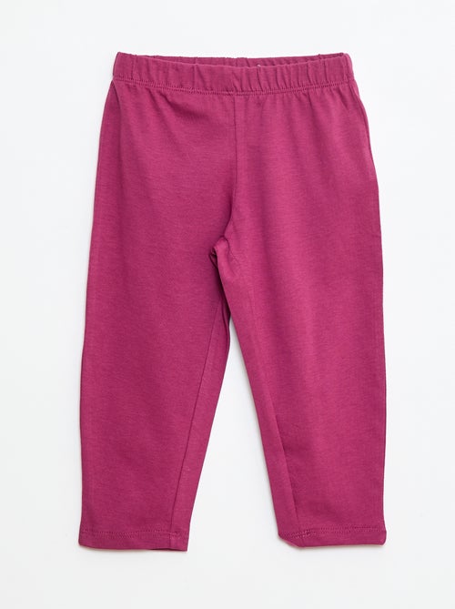 Completo pigiama t-shirt + leggings stampati - 2 pezzi - Kiabi